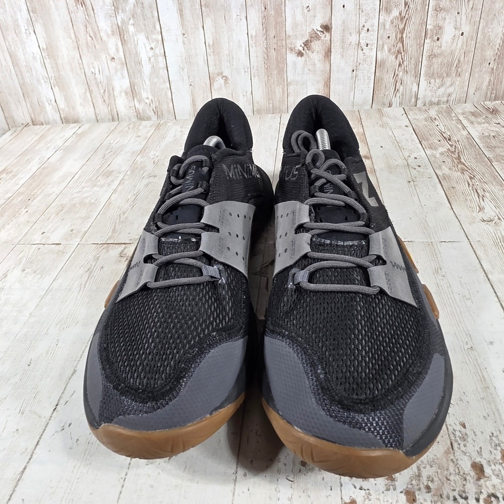 New Balance Minimus TR v2 Mens 12 Black Grey Gum Training Shoes MXMTRLK2 - Picture 2 of 8
